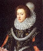 Miereveldt, Michiel Jansz. van Elizabeth, Queen of Bohemia Sweden oil painting artist